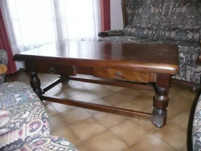 Table basse bois massif - Meubles