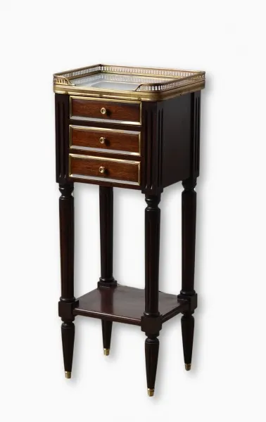 Paire de chevets de style louis xvi - photo 3