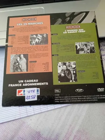 Dvd " hitchcock " - photo 2