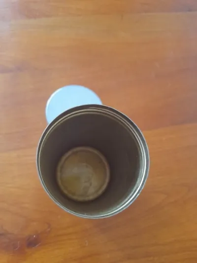 Ancienne boite en alumignium magnésium infantile - Collection - Saint-Satur (18300)