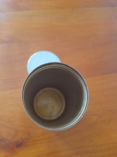 Ancienne boite en alumignium magnésium infantile - Collection - Saint-Satur (18300)