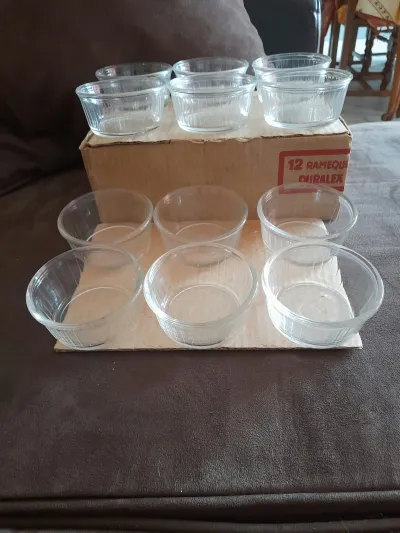Duralex - Lot 12 Ramequins en Verre Transparent - Arts de la Table