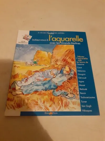 Livre initiez vous à l'aquarelle - Livres - Saint-Satur (18300)