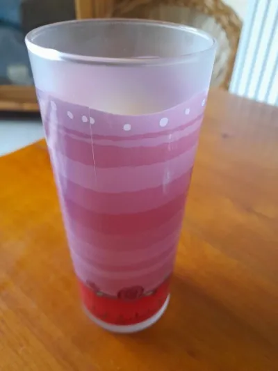 Grand verre titi " je t' adore " - photo 3