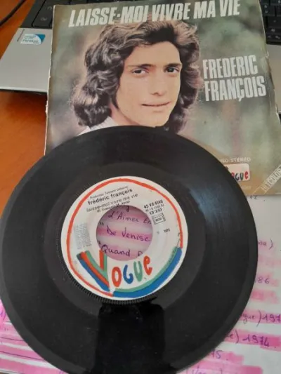 45t " frédéric françois " - CD, DVD & Vinyles - Saint-Satur (18300)