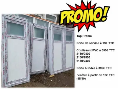 Porte de service disponible - Bricolage - Aranc (01110)