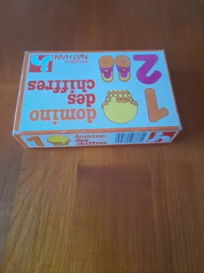Jeu de société domino des chiffres - nathan - Jeux & Jouets - Saint-Satur (18300)