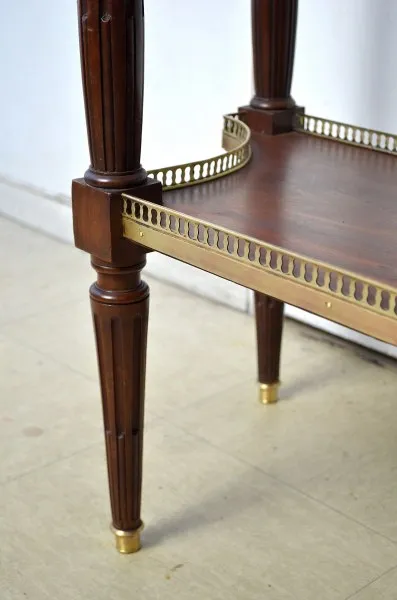 Console style louis xvi en acajou xixè - photo 4