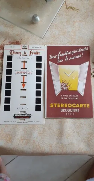 Stéréocarte 3715 thierry la fronde - les heros (2) - Collection - Saint-Satur (18300)