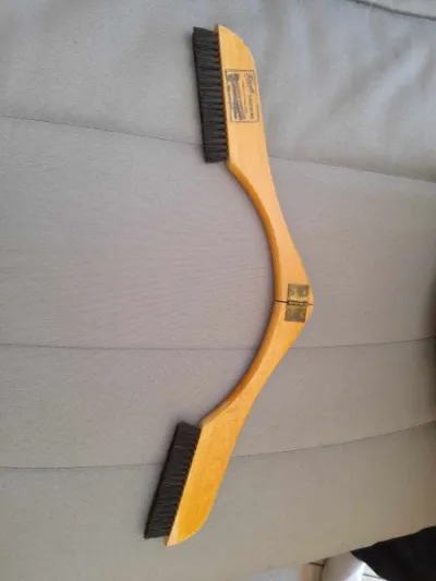 Vintage double brosse à vetements pliante - Sacs & Maroquinerie - Saint-Satur (18300)