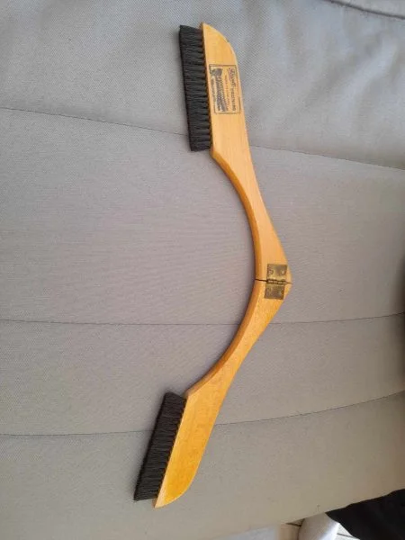 Vintage double brosse à vetements pliante - Sacs & Maroquinerie - Saint-Satur (18300)