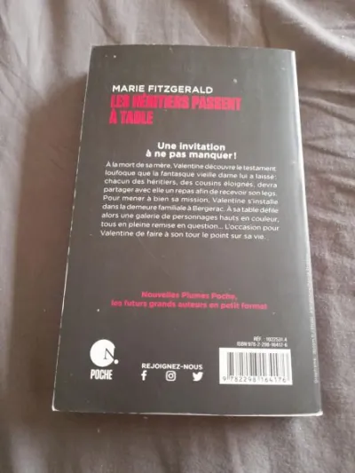 Les héritages passent à table - marie fitzgérald - Livres - Saint-Satur (18300)