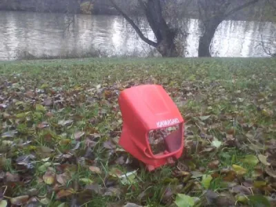 Téte de fourche kawasaki kl650b 1995 - photo 3