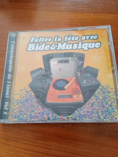 Cd "faites la fete avec bide et musique" - CD, DVD & Vinyles - Saint-Satur (18300)