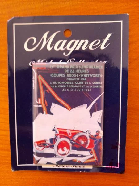 Métal collector magnet iv grand prix d'endurance - Collection - Saint-Satur (18300)