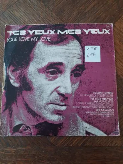 45 t "charles aznavour" - CD, DVD & Vinyles - Saint-Satur (18300)