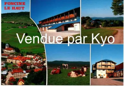 Carte postale foncine le haut, jura france - neuf - Collection - Foncine-le-Haut (39460)