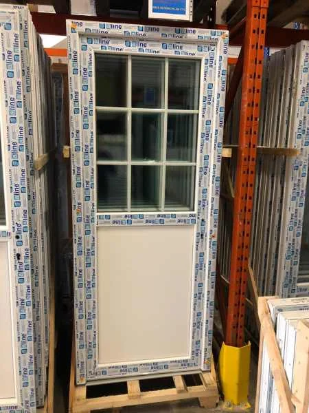 Porte d'entrée en pvc et alu en stock - Bricolage - Argenteuil (95100)