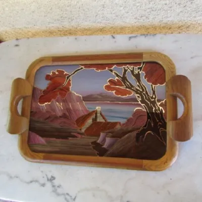 Plateau de service art dé - photo 3