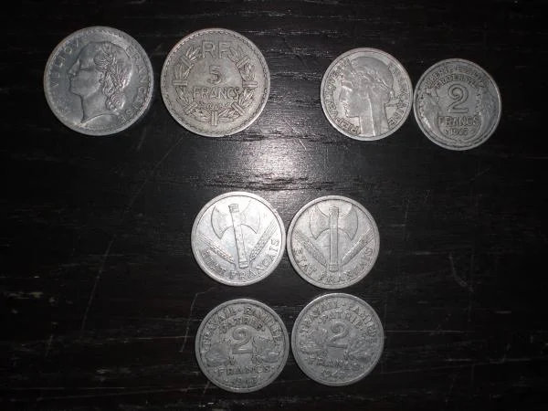 Lot n°14 ou n°15 ou n°16 pieces bon pour 1 frs ... - Collection - Sochaux (25600)