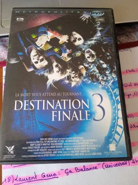 Dvd " destination finale 3 " - CD, DVD & Vinyles - Saint-Satur (18300)