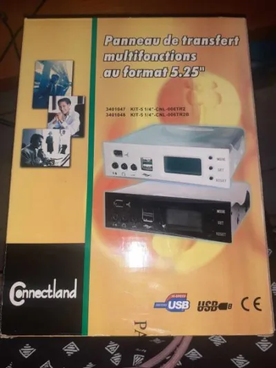 Panneau de transfert multifonction au format 5.25 - Informatique