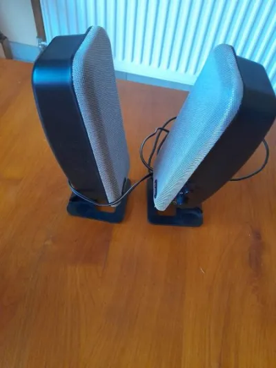 Paire de petite enceintes de bureau lablec - photo 2