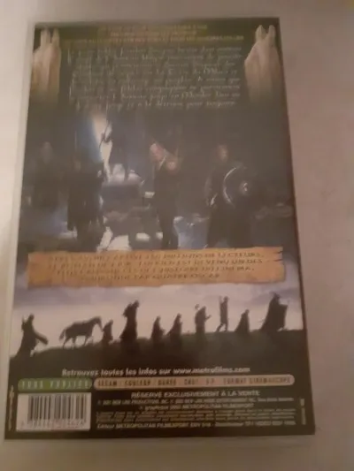 Cassette vhs "seigneur des anneaux" - photo 2