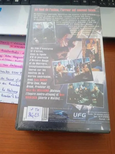 Cassette vhs " steel sharks ssn 798 " - photo 2