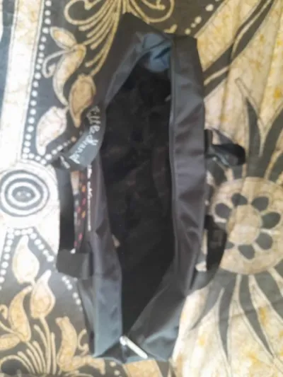 Sac de plage , sac cabas little marcel noir à pois - photo 4