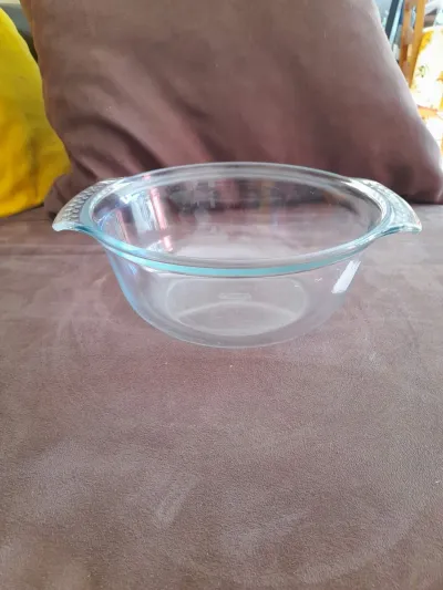 Pyrex - Plat rond en verre à Poignées Latérales - photo 4