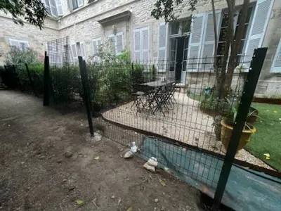 Portillon et cloture grillagée en treillis soudé - photo 4