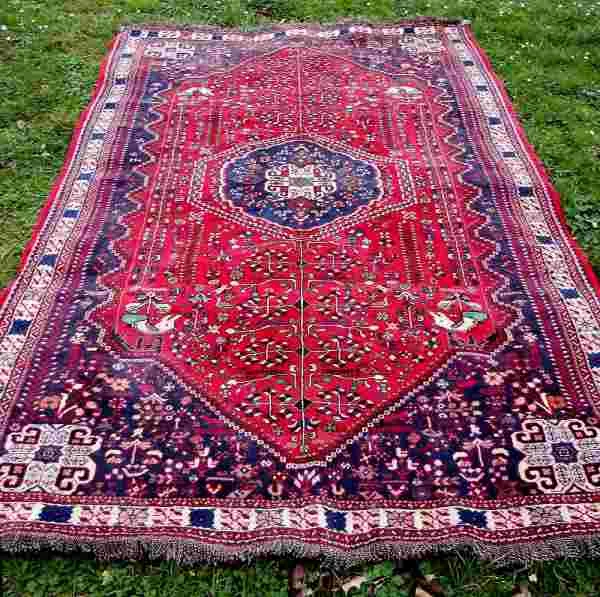 Tapis persan yalameh - qashqai 284 x 210 cm top - Décoration - Pantin (93500)