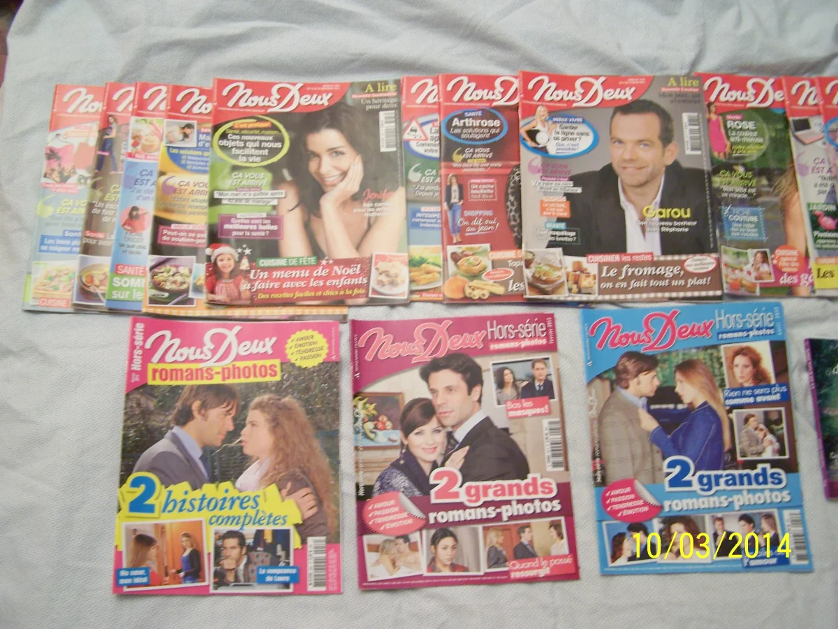20 magasines neufs Nous Deux - Livres - Issy-les-Moulineaux (92130)