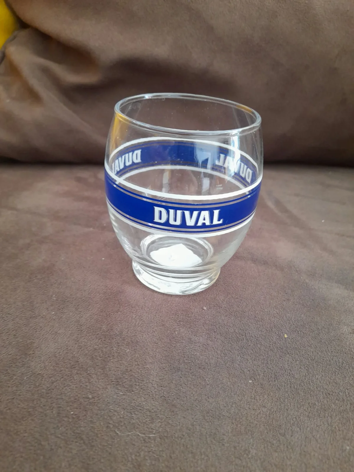 Verre Publicitaire Transparent Pastis Duval - Arts de la Table - Saint-Satur (18300)