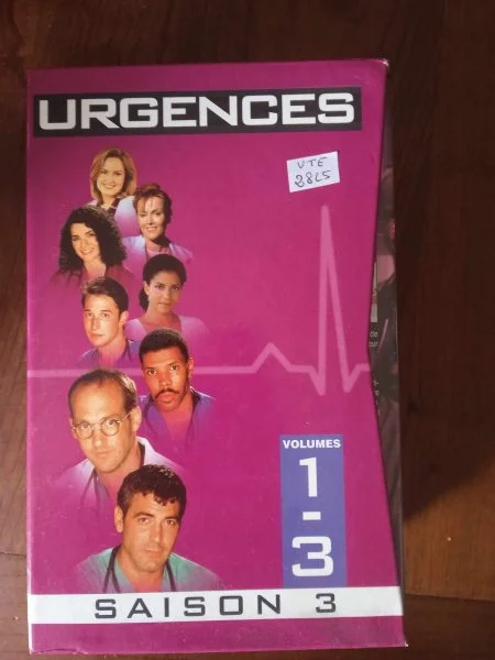 Vhs "urgences" saisons 3 - CD, DVD & Vinyles - Saint-Satur (18300)