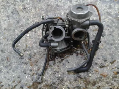 Rampe carburateur honda pc 800 pacific coast 1989 - photo 4