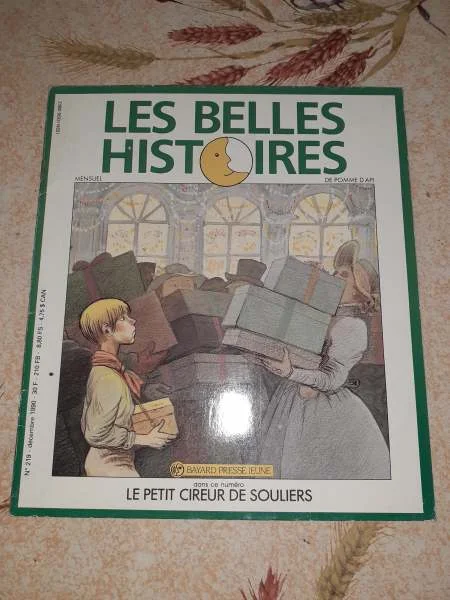 Les belles histoires " le petit cireur de souliers - Livres - Saint-Satur (18300)