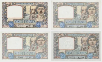 F 12 lot 8 billets 20 f sciences - photo 2