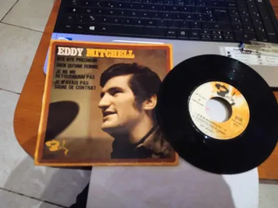 45t " eddy mitchell " - CD, DVD & Vinyles - Saint-Satur (18300)