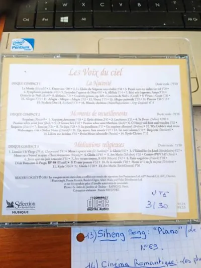 Cd " la voix du ciel " - photo 2