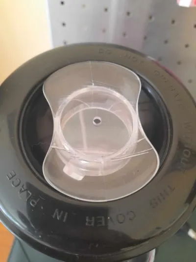 Blender 600 ml - rouge et bol en plastique - photo 3