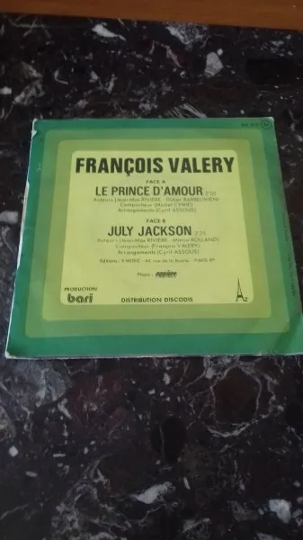45 t françois valery " le prince d'amour " - photo 2