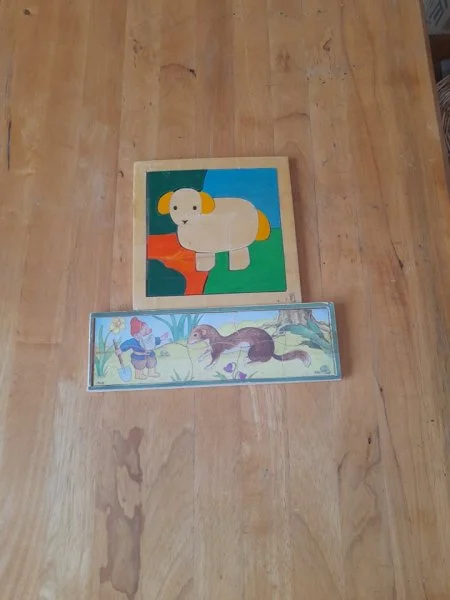 Lot 2 puzzles en bois pour petit - Jeux & Jouets - Saint-Satur (18300)