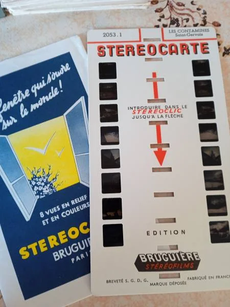 Stéréocarte 2053.1 les contamines - Collection - Saint-Satur (18300)