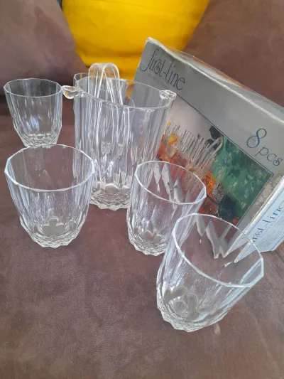 FIRST-LINE-Service à Whisky 8 pièces en Verre - photo 3