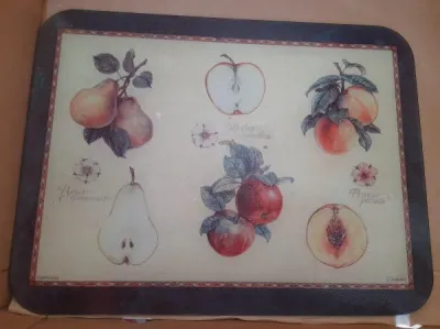 Dessous de plat/planche de table en verre n°2 - Collection - Saint-Satur (18300)