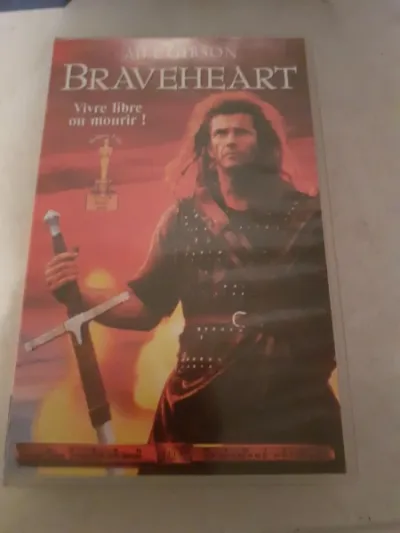 Cassette vhs "braveheart " - CD, DVD & Vinyles - Saint-Satur (18300)