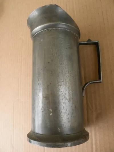 Ensemble 7 pichets de mesure en vrai étain - Collection - Corbeilles (45490)