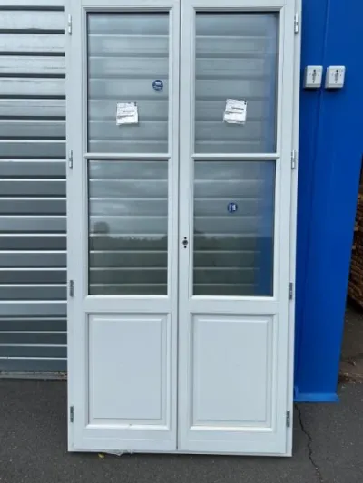 Porte-fenêtre bois double vitrage de la rosa - photo 3